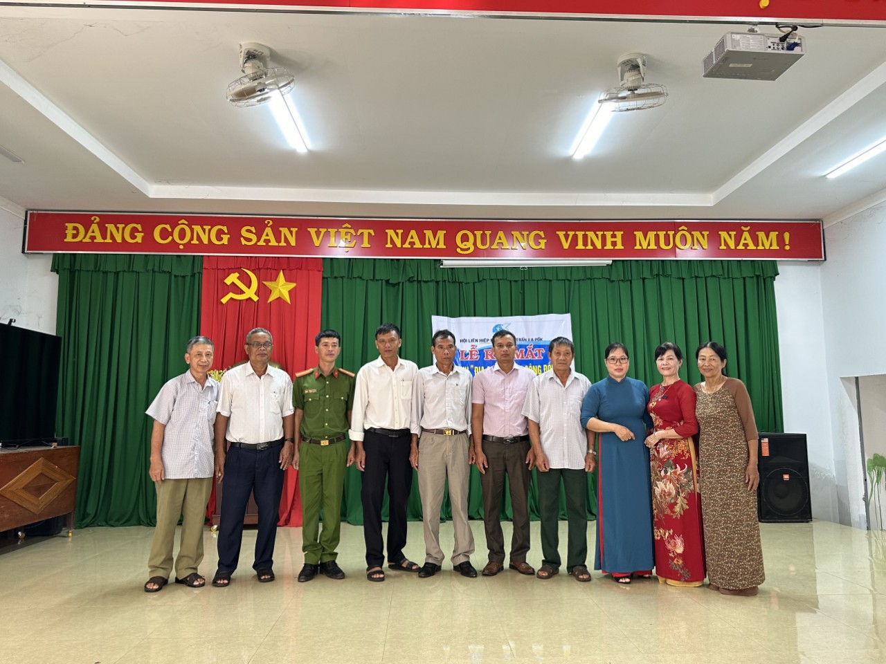 THỊ TRẤN EA PỐK RA MẮT MÔ HÌNH “ĐỊA CHỈ TIN CẬY CỘNG ĐỒNG” TẠI TDP QUYẾT THẮNG